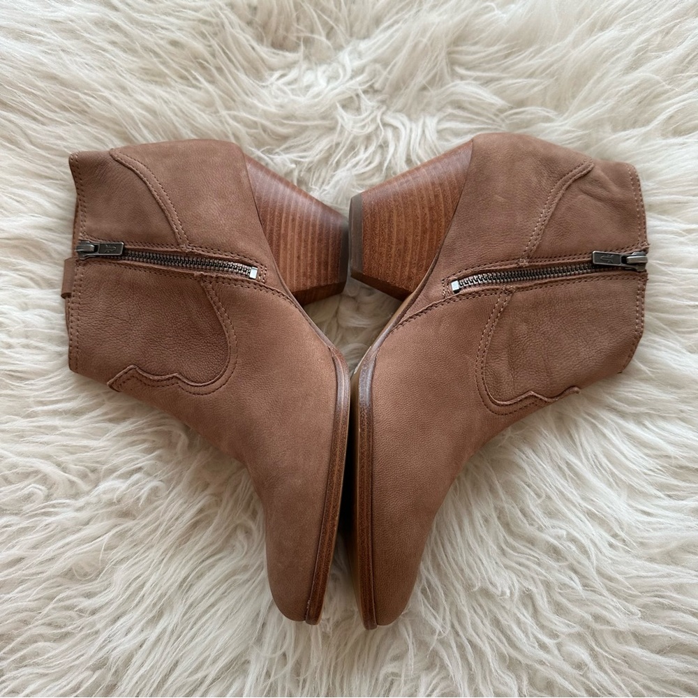 Frye brown suede ankle boots sz 9.5 - Picture 6 of 8